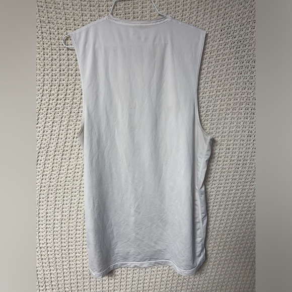 Nike Pro White Dri-fit Compression Shirt Tank Leggings Bundle Men’s Large - Picture 5 of 12
